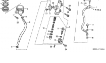 PUMPA ZADN BRZDY (NT650V2/3/4/5)