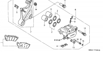 TMEN ZADN BRZDY (NT650V2/3/4/5)