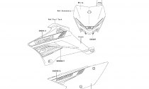 POLEPY KLX110-CCF