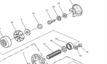 ALTERNTOR/STARTR DRIVE GEARS