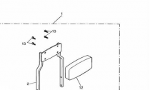 PASSENGER BACKREST TALL KIT VIN: > 469049;