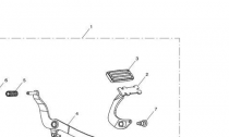 PKA ZADN BRZDY/ ADC PKAS KIT, FOOTBOARD VIN: 469050 >;