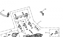 KRTC KLAPKYS, INJECTORS AND FUEL RAIL