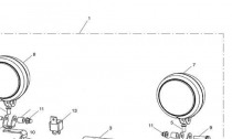 AUXILLARY LAMPS KIT VIN: 468390 >;