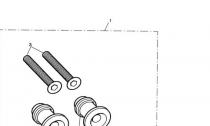 ANODISED PADDOCK STOJNEK BOBBINS KIT, SILVER