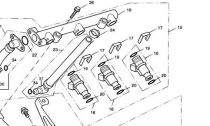 KRTC KLAPKYS/INJECTORS AND FUEL RAIL > 7554