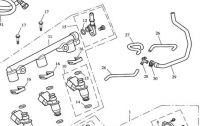 KRTC KLAPKYS, INJECTORS AND FUEL RAIL