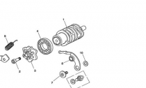 GEAR MECHANISMUS AZEN DRUM - ENG NO 3170 >