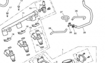 KRTC KLAPKYS, INJECTORS AND FUEL RAIL