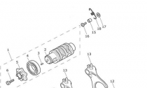 GEAR MECHANISMUS AZEN DRUM